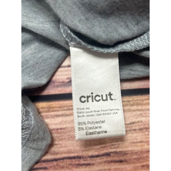 Cricut V-Neck T-Shirt "I Love You Ill See You At Home But…F$#& You" Large - Picture 4 of 6